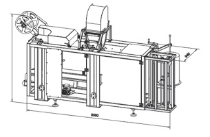 Automatický balící stroj typ ST 3  - PE pytel